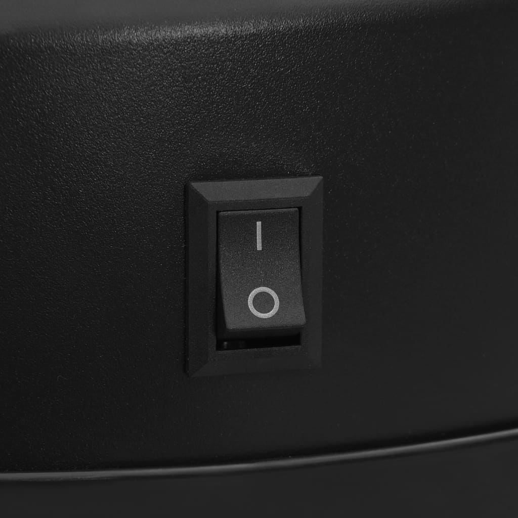 Automatic Sensor Dustbin 40 L Carbon Steel Black - Newstart Furniture