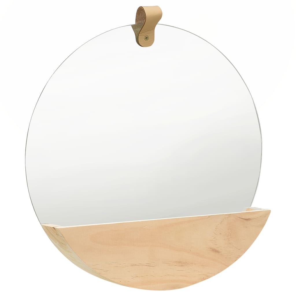 Wall Mirror Solid Pinewood 35 cm - Newstart Furniture