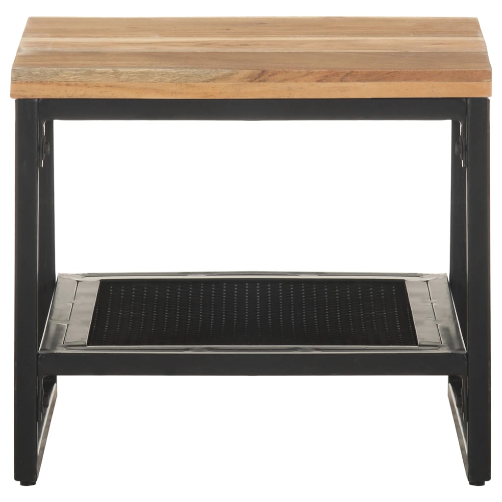 Side Table 40x40x35 cm Solid Acacia Wood - Newstart Furniture