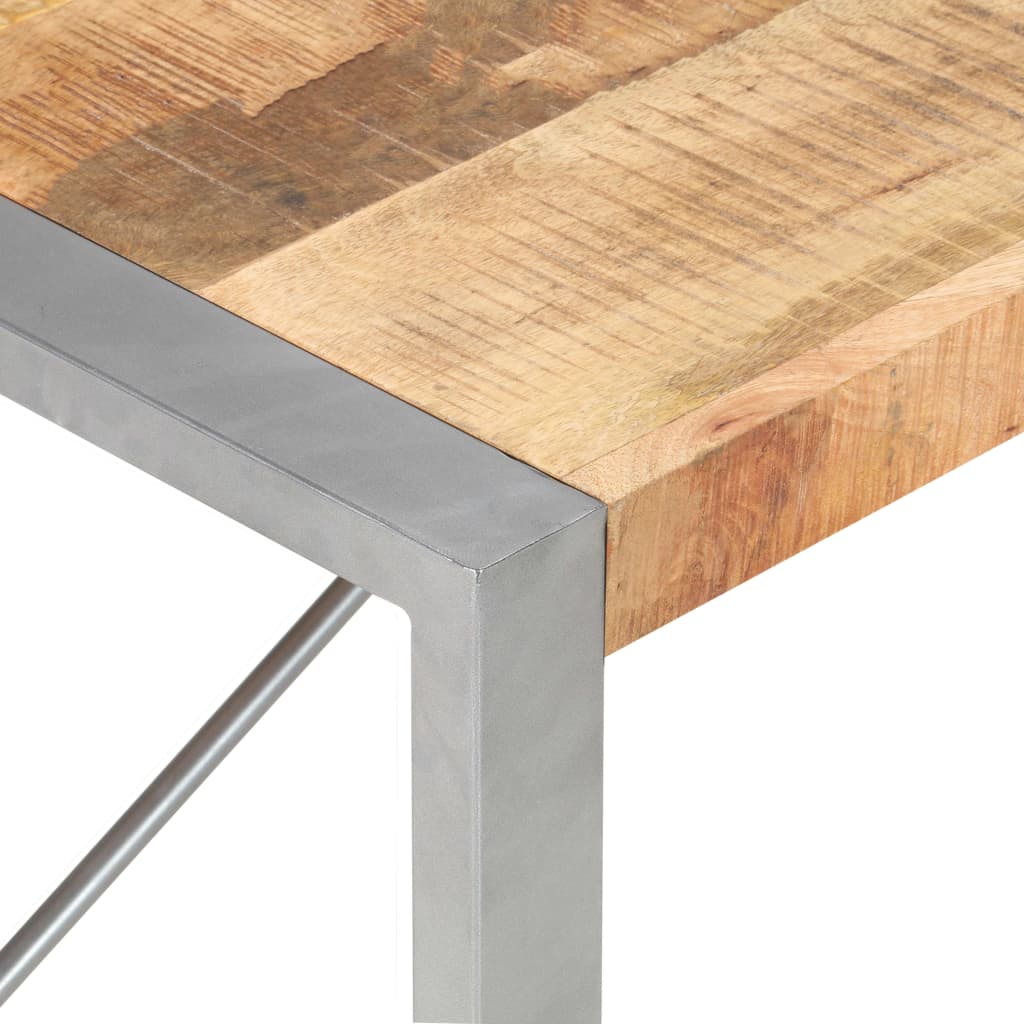 Coffee Table 120x60x40 cm Rough Mango Wood - Newstart Furniture