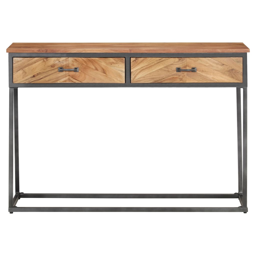 Console Table 110x35x75 cm Solid Acacia Wood - Newstart Furniture