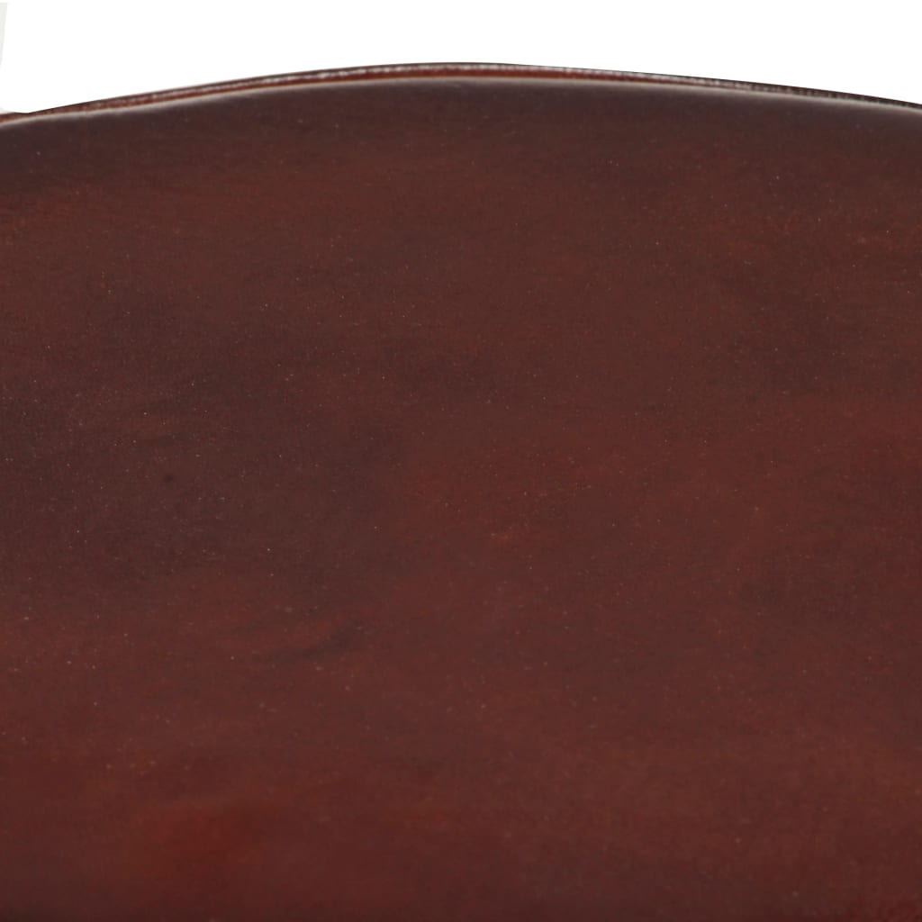 Bar Stools 2 pcs 52 cm Real Leather - Newstart Furniture
