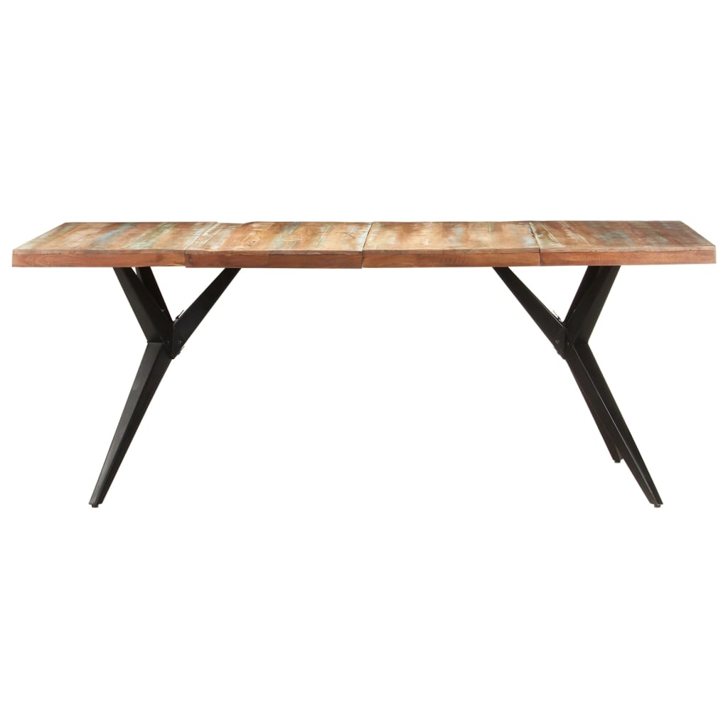 Dining Table 200x90x76 cm Solid Reclaimed Wood - Newstart Furniture