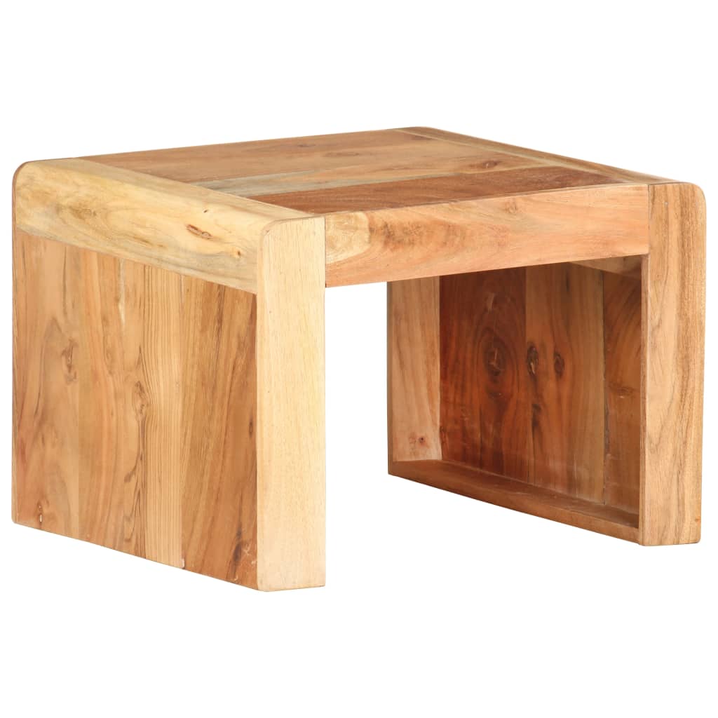 Side Table 43x40x30 cm Solid Acacia Wood - Newstart Furniture