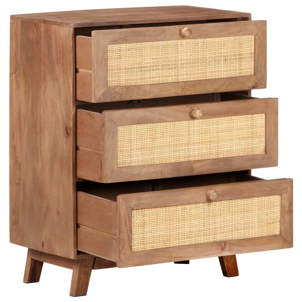 Sideboard 61x35x76 cm Solid Mango Wood - Newstart Furniture