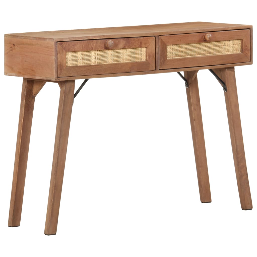 Console Table 100x35x76 cm Solid Mango Wood - Newstart Furniture