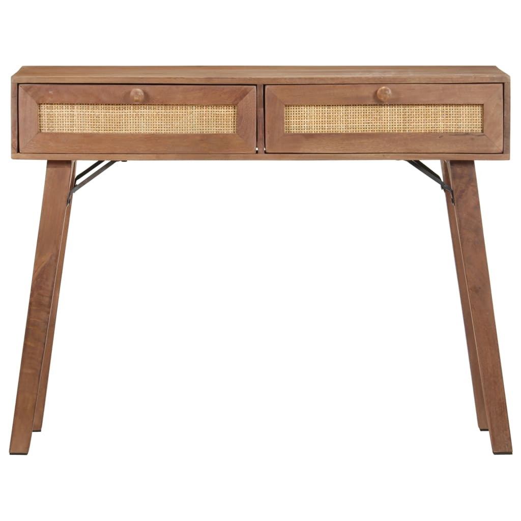 Console Table 100x35x76 cm Solid Mango Wood - Newstart Furniture