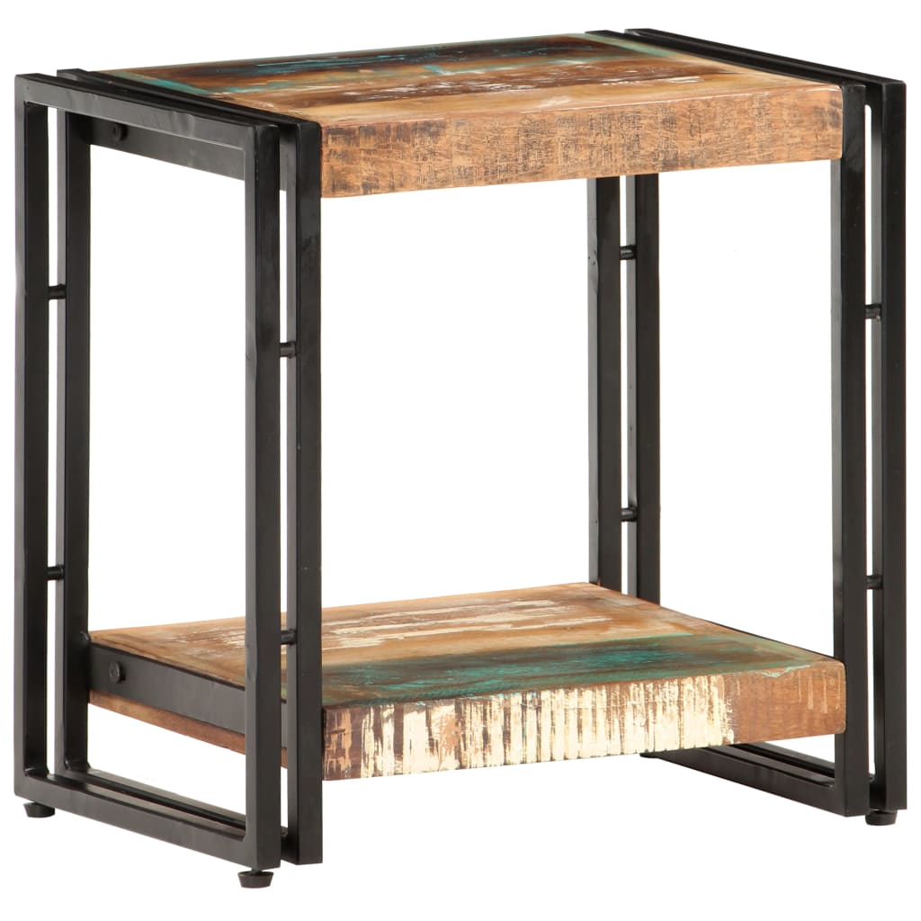 Side Table 40x30x40 cm Solid Reclaimed Wood - Newstart Furniture