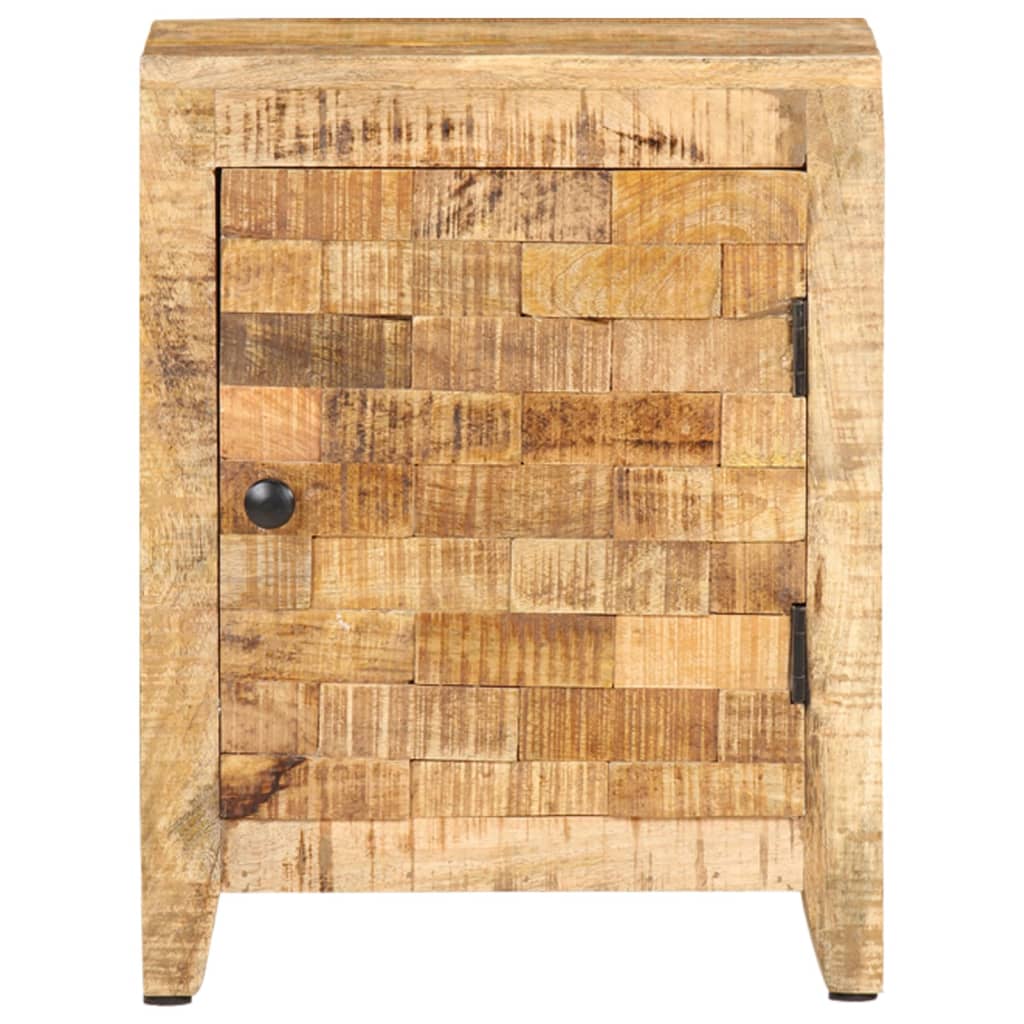 Bedside Cabinet 30x40x50 cm Solid Mango Wood - Newstart Furniture