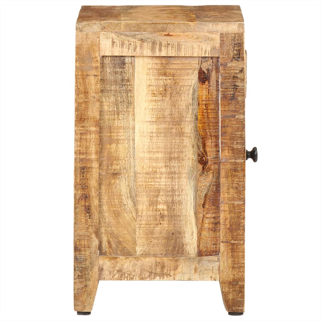 Bedside Cabinet 30x40x50 cm Solid Mango Wood - Newstart Furniture