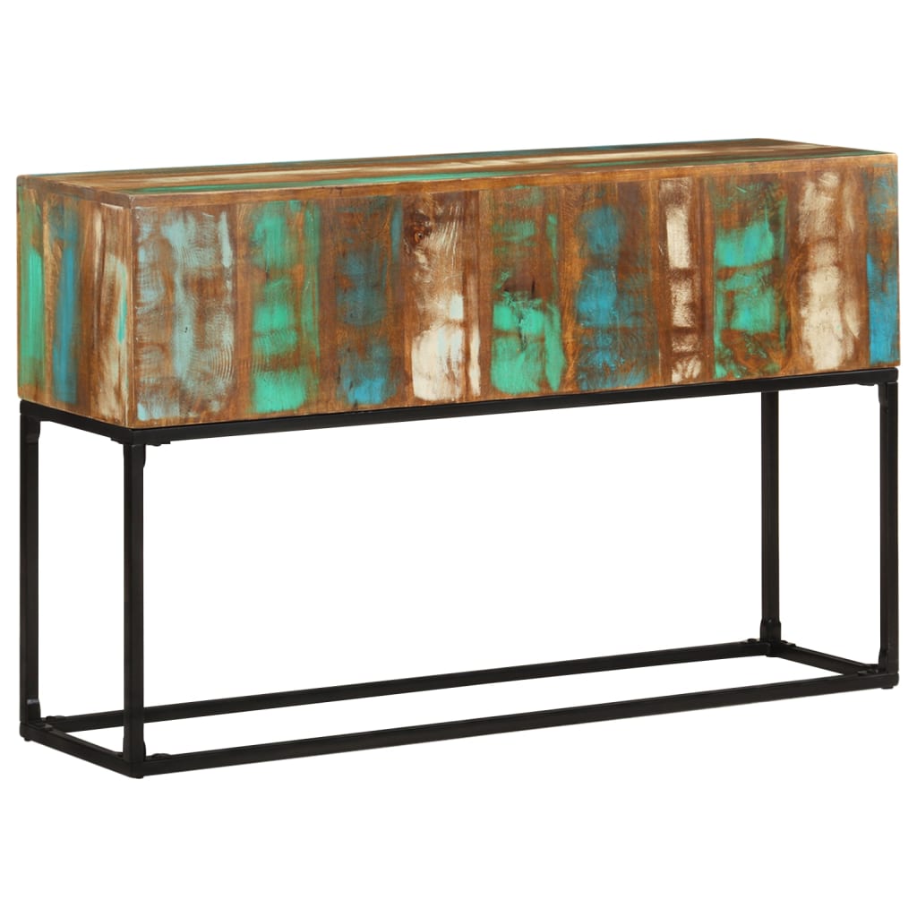 Console Table 120x30x75 cm Solid Reclaimed Wood - Newstart Furniture