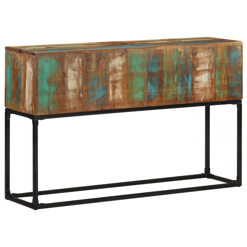 Console Table 120x30x75 cm Solid Reclaimed Wood - Newstart Furniture