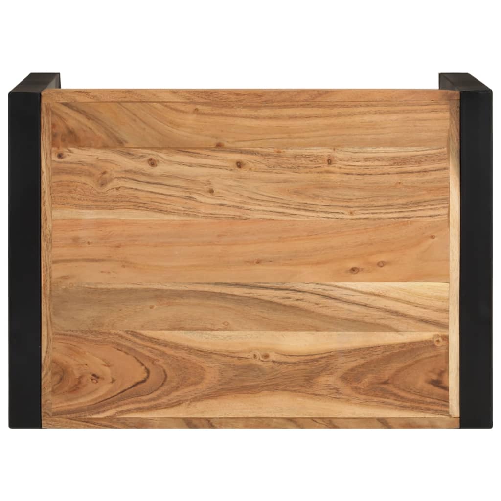 Nesting Tables 3 pcs Solid Wood with Sheesham Finish - Newstart Furniture
