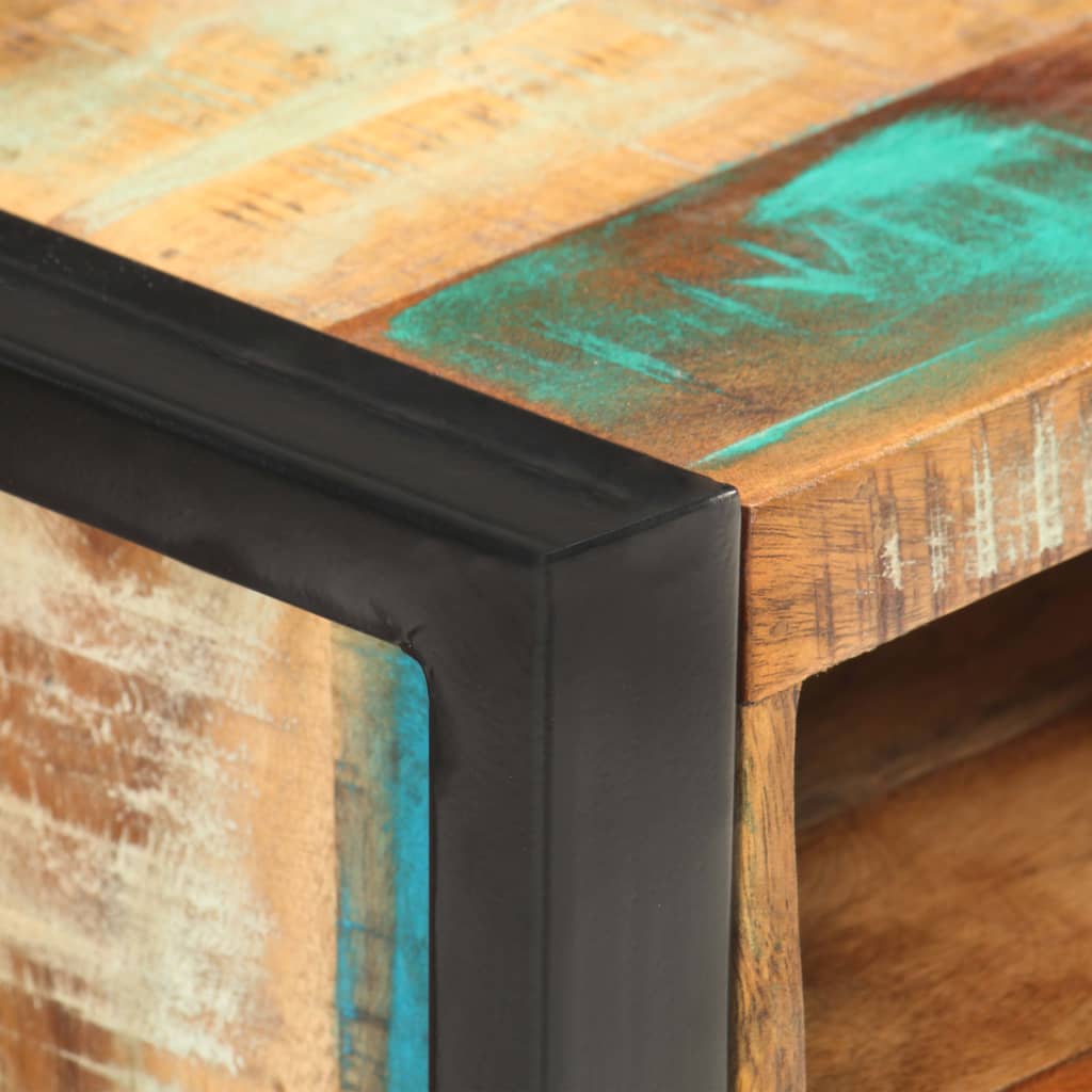 Bedside Cabinet 40x35x55 cm Solid Wood Reclaimed - Newstart Furniture