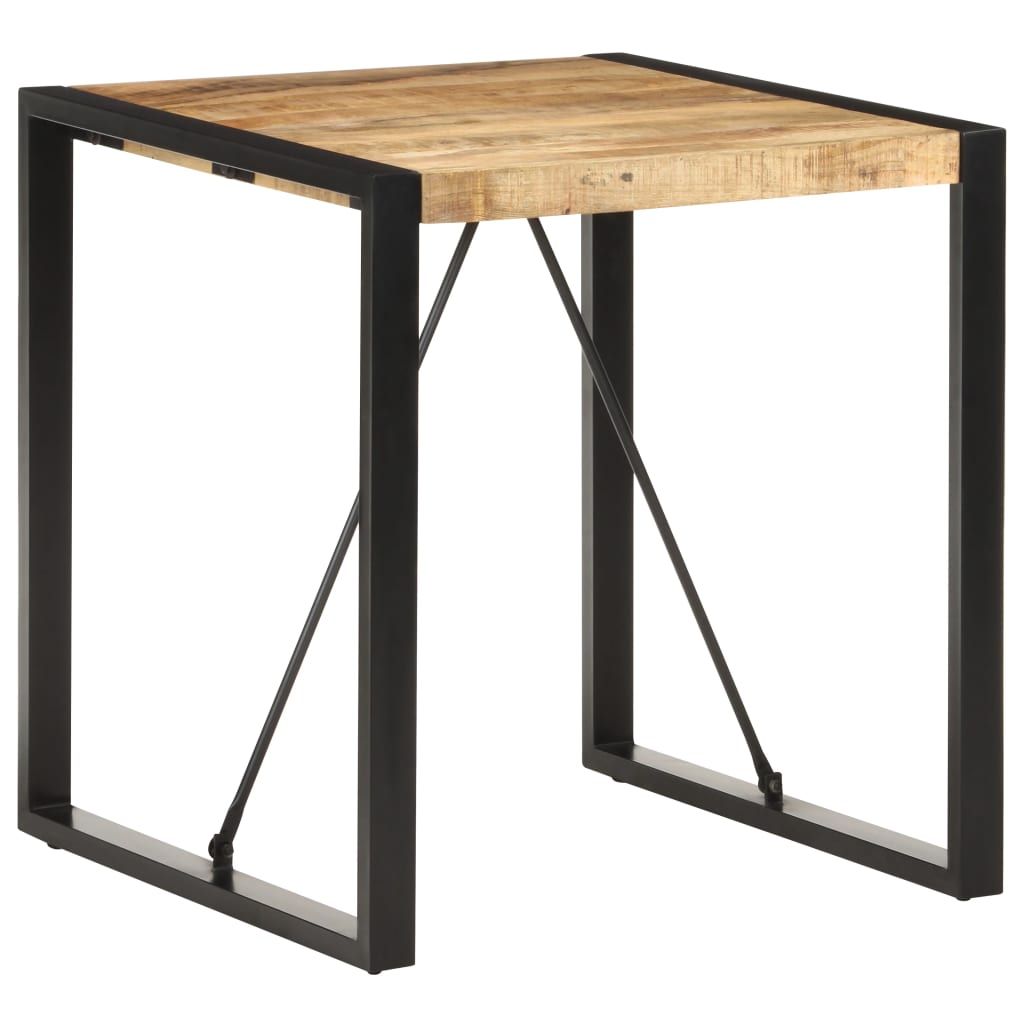 Dining Table 70x70x75 cm Solid Wood Mango - Newstart Furniture