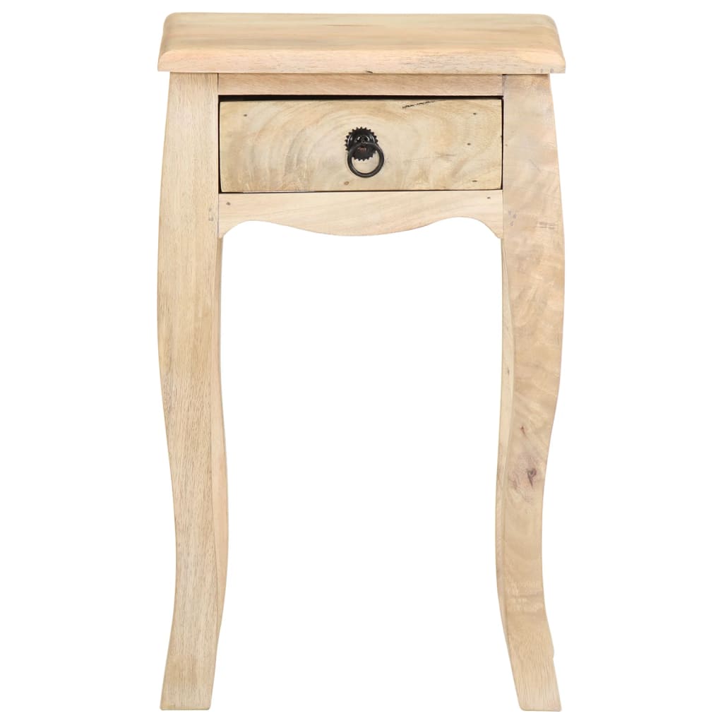 Bed Cabinet 28x28x46 cm Solid Mango Wood - Newstart Furniture