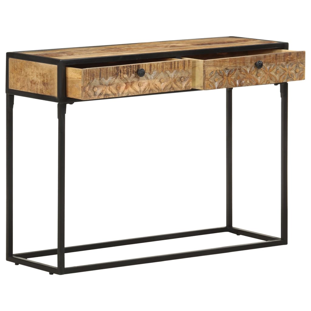 Console Table 100x35x75 cm Solid Mango Wood - Newstart Furniture