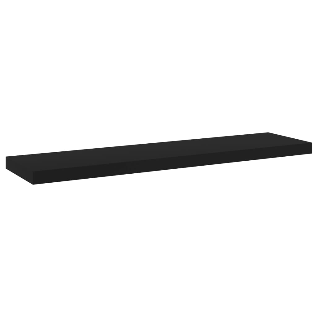 Bookshelf Boards 8 pcs Black 40x10x1.5 cm Engineered Wood - Newstart Furniture