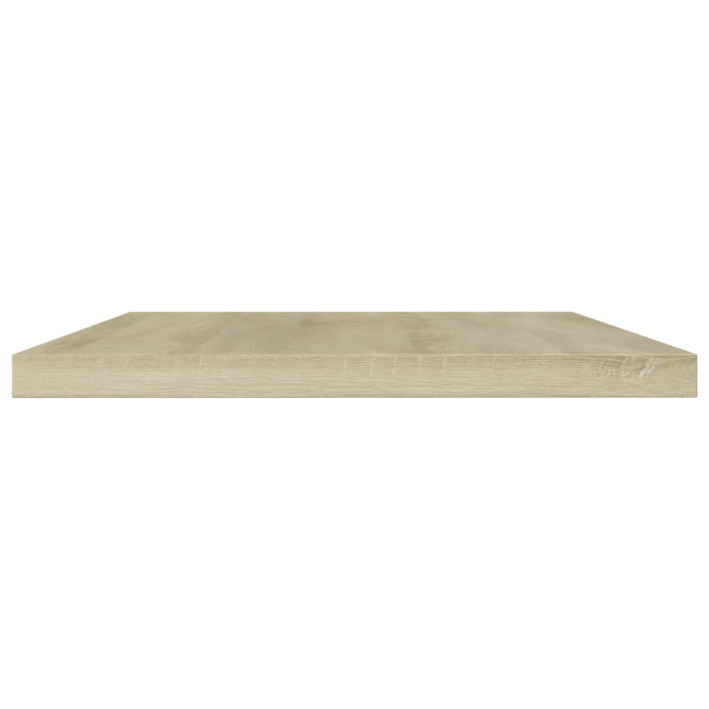 Bookshelf Boards 4 pcs Sonoma Oak 60x10x1.5 cm Engineered Wood - Newstart Furniture