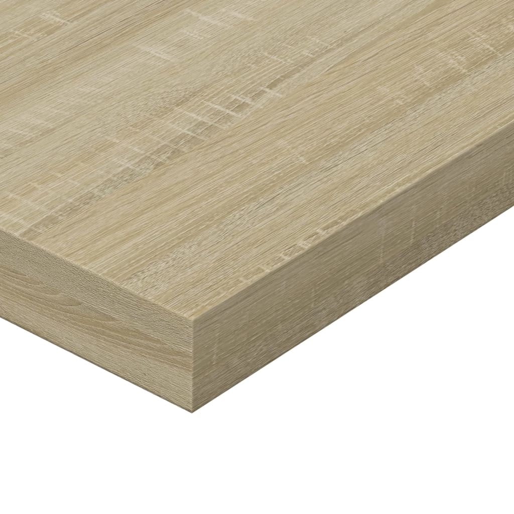 Bookshelf Boards 8 pcs Sonoma Oak 60x10x1.5 cm Engineered Wood