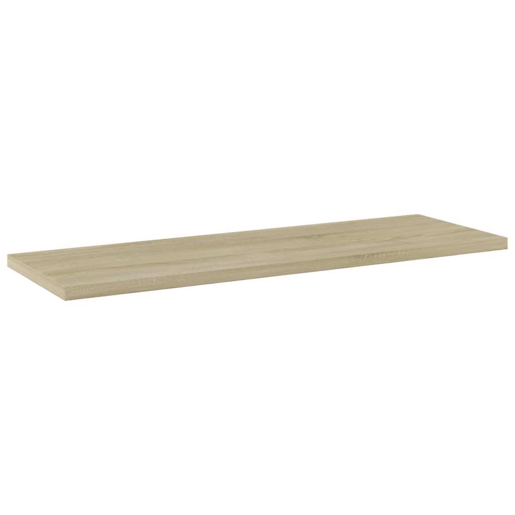 Bookshelf Boards 4 pcs Sonoma Oak 60x20x1.5 cm Engineered Wood - Newstart Furniture