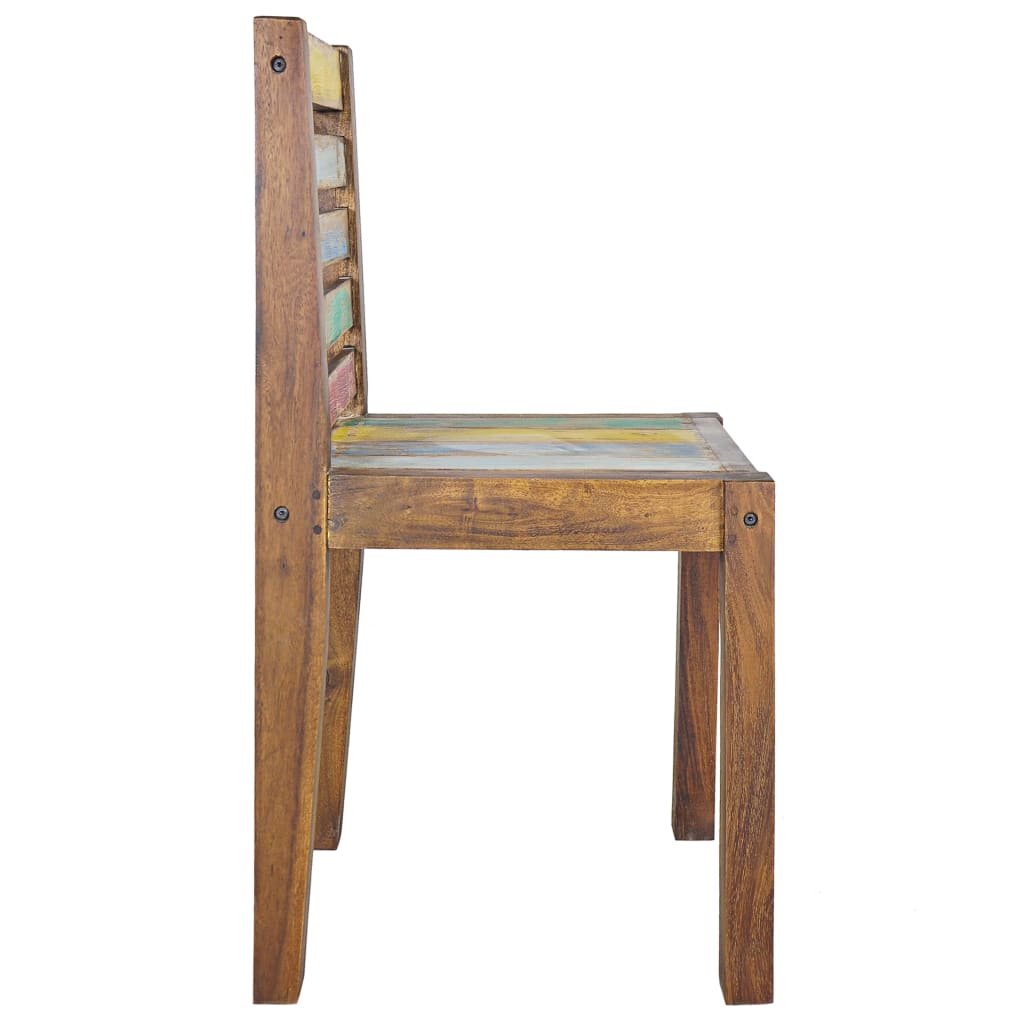 Dining Chairs 4 pcs Solid Reclaimed Wood - Newstart Furniture