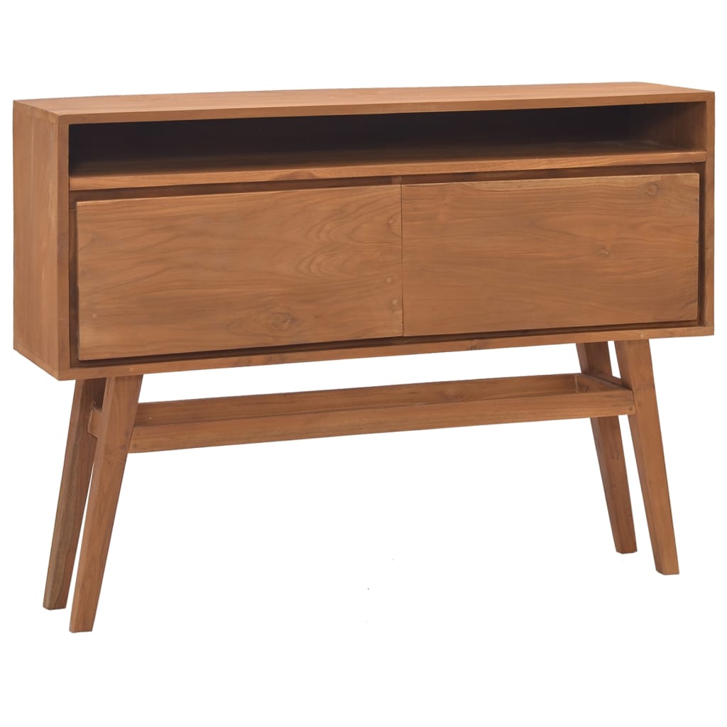 Console Table 110x30x79 cm Solid Teak Wood - Newstart Furniture