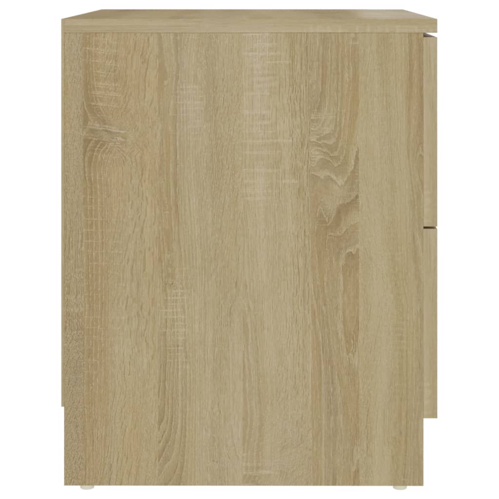 Bedside Cabinets 2 pcs Sonoma Oak 40x40x50 cm Engineered Wood - Newstart Furniture