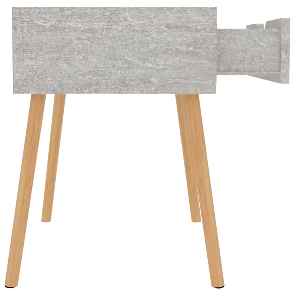 Bedside Cabinets 2 pcs Concrete Grey 40x40x56 cm Engineered Wood - Newstart Furniture