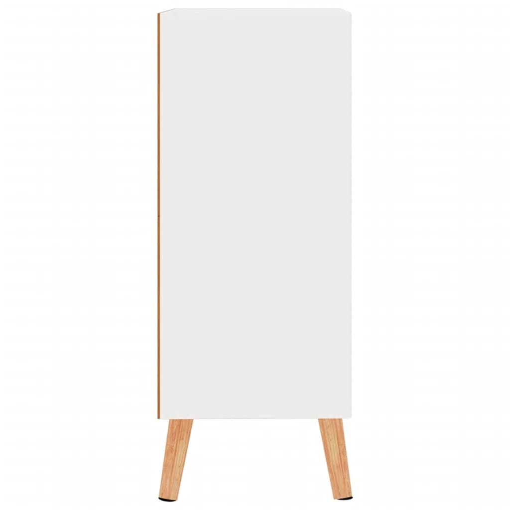 Sideboard High Gloss White 60x30x72 cm Engineered Wood - Newstart Furniture