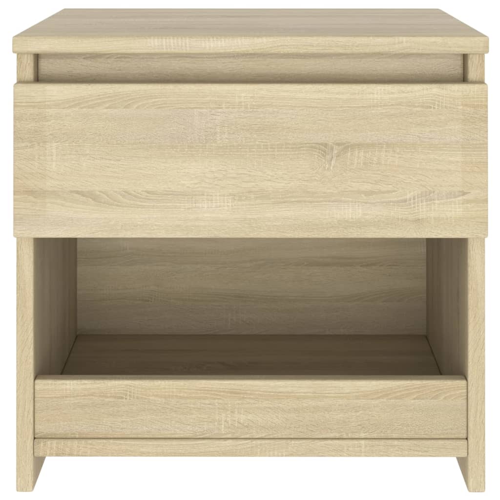 Bedside Cabinet Sonoma Oak 40x30x39 cm Engineered Wood - Newstart Furniture