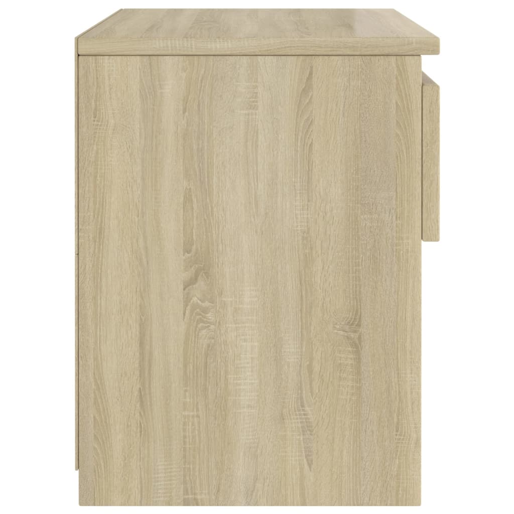 Bedside Cabinets 2 pcs Sonoma Oak 40x30x39 cm Engineered Wood - Newstart Furniture