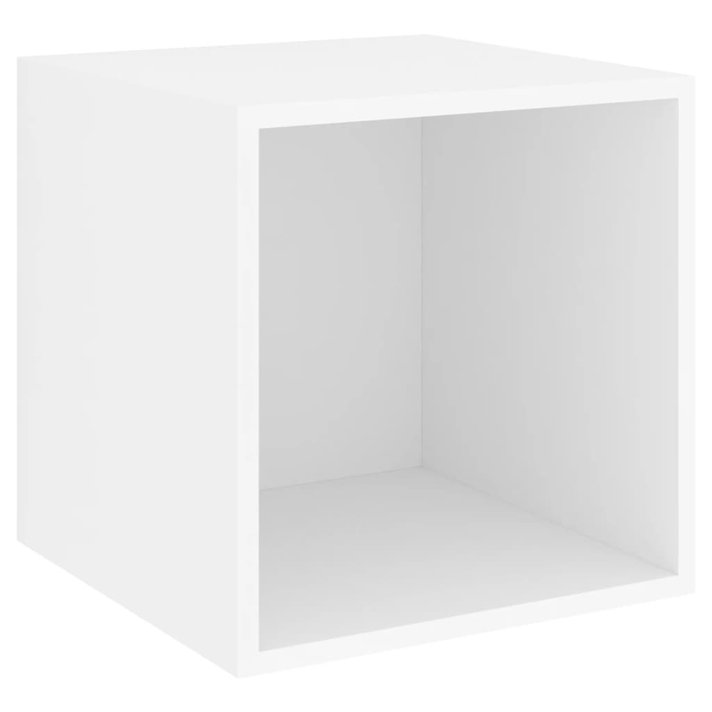 Wall Cabinet White 37x37x37 cm Engineered Wood - Newstart Furniture