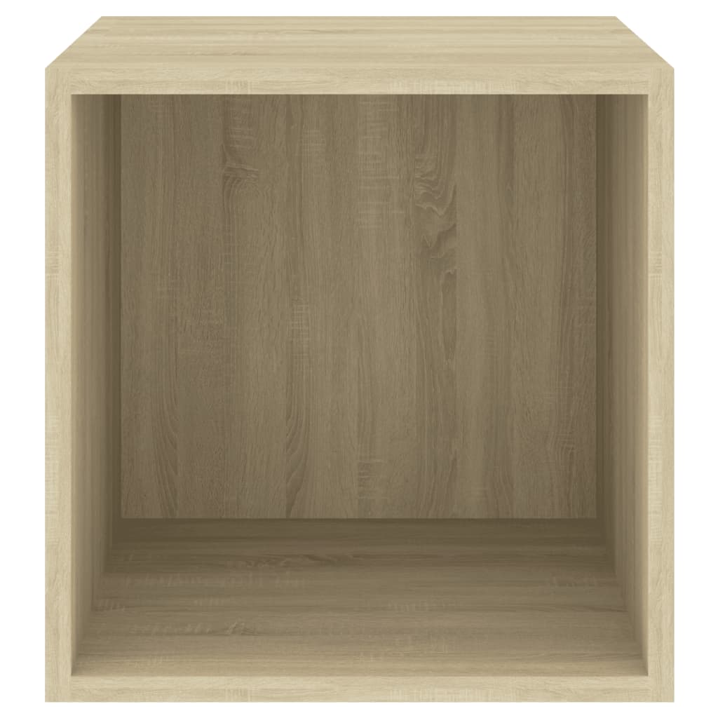 Wall Cabinets 4 pcs Sonoma Oak 37x37x37 cm Engineered Wood - Newstart Furniture