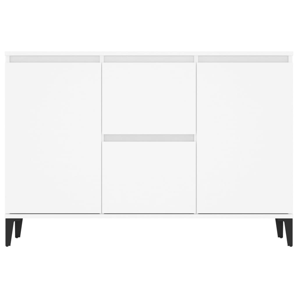 Sideboard White 104x35x70 cm Engineered Wood - Newstart Furniture