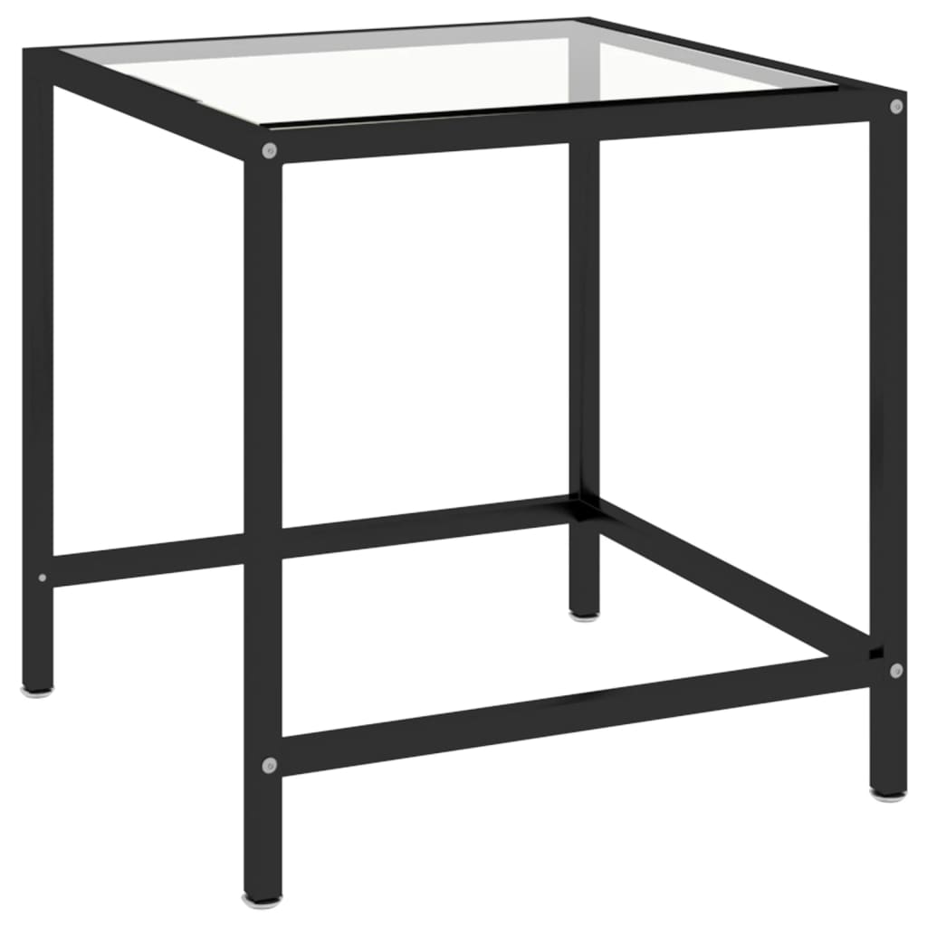 Tea Tables 2 pcs Tempered Glass Transparent - Newstart Furniture
