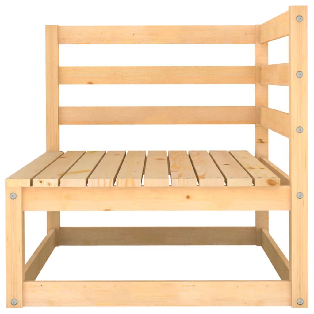 9 Piece Garden Lounge Set Solid Pinewood - Newstart Furniture
