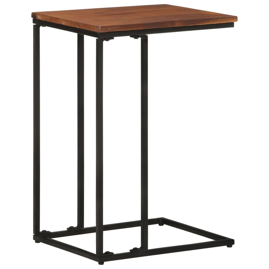 Side Table 35x45x65 cm Solid Acacia Wood - Newstart Furniture