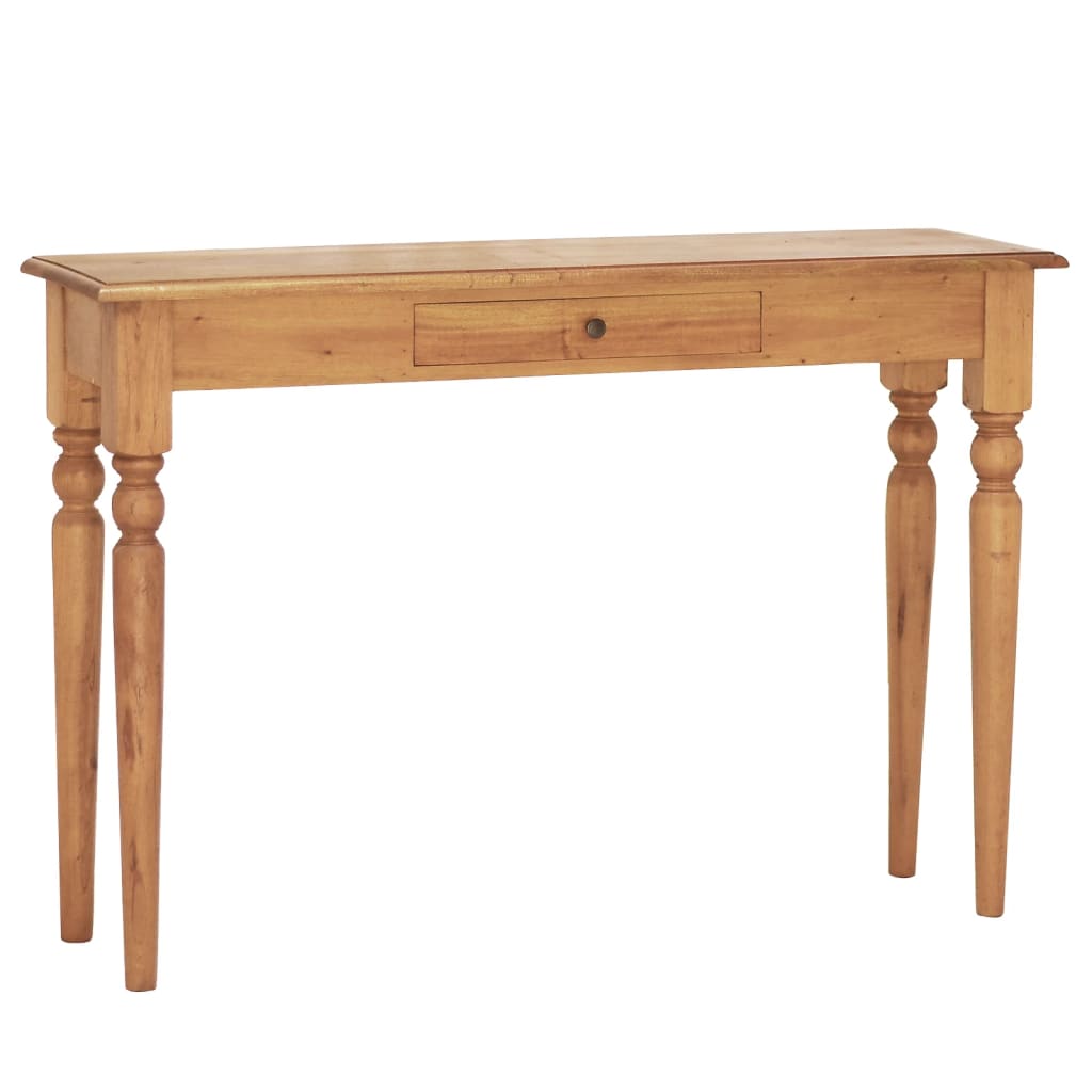 Console Table 110x30x75 cm Solid Mahogany Wood - Newstart Furniture