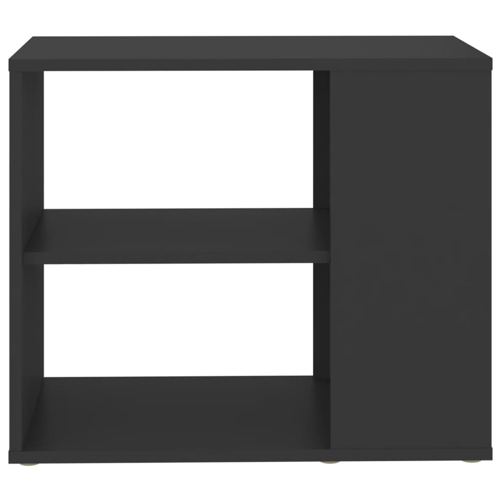 Side Cabinet Grey 60x30x50 cm Engineered Wood - Newstart Furniture