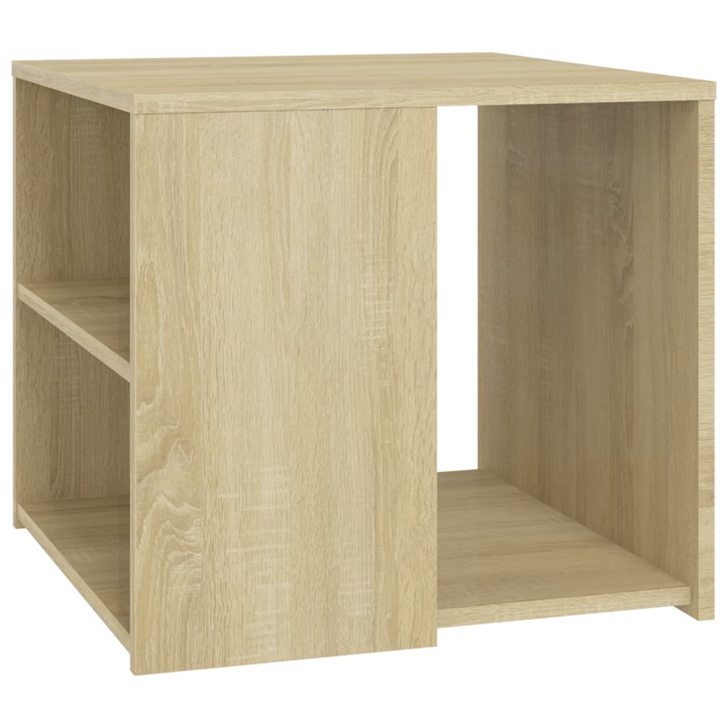 Side Table Sonoma Oak 50x50x45 cm Engineered Wood - Newstart Furniture