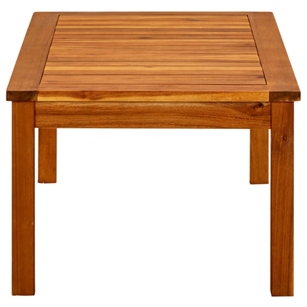 Garden Coffee Table 90x50x36 cm Solid Acacia Wood - Newstart Furniture