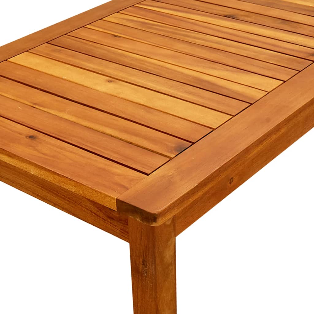 Garden Coffee Table 90x50x36 cm Solid Acacia Wood - Newstart Furniture