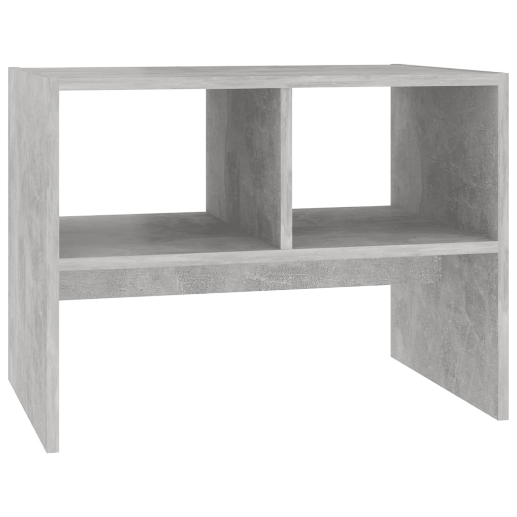 Side Table Concrete Grey 60x40x45 cm Engineered Wood - Newstart Furniture