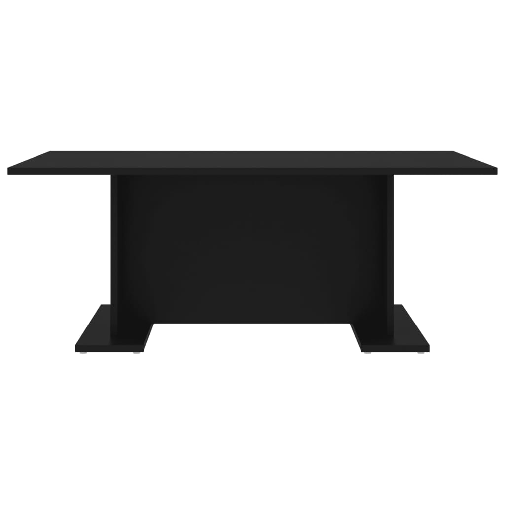 Coffee Table Black 103.5x60x40 cm Engineered Wood - Newstart Furniture