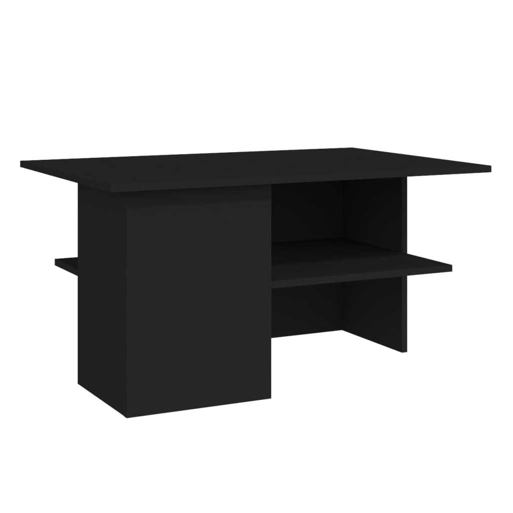 Coffee Table Black 90x60x46.5 cm Engineered Wood - Newstart Furniture
