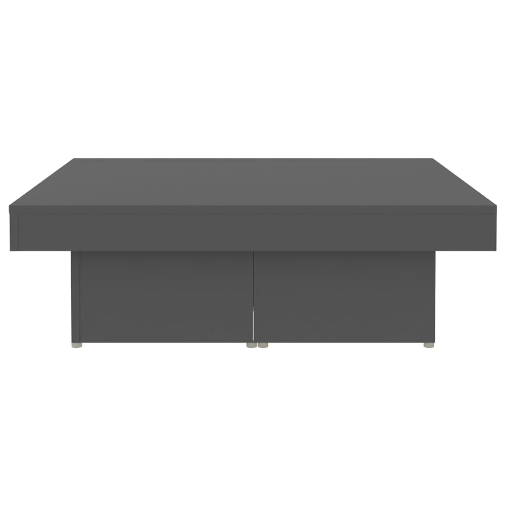 Coffee Table Grey 90x90x28 cm Engineered Wood - Newstart Furniture