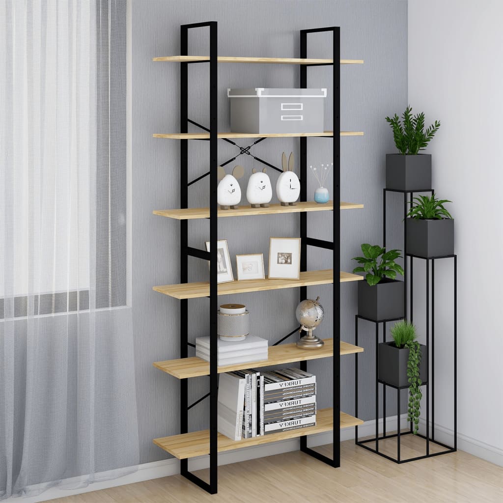 High Cabinet 100x30x210 cm Solid Pine Wood - Newstart Furniture