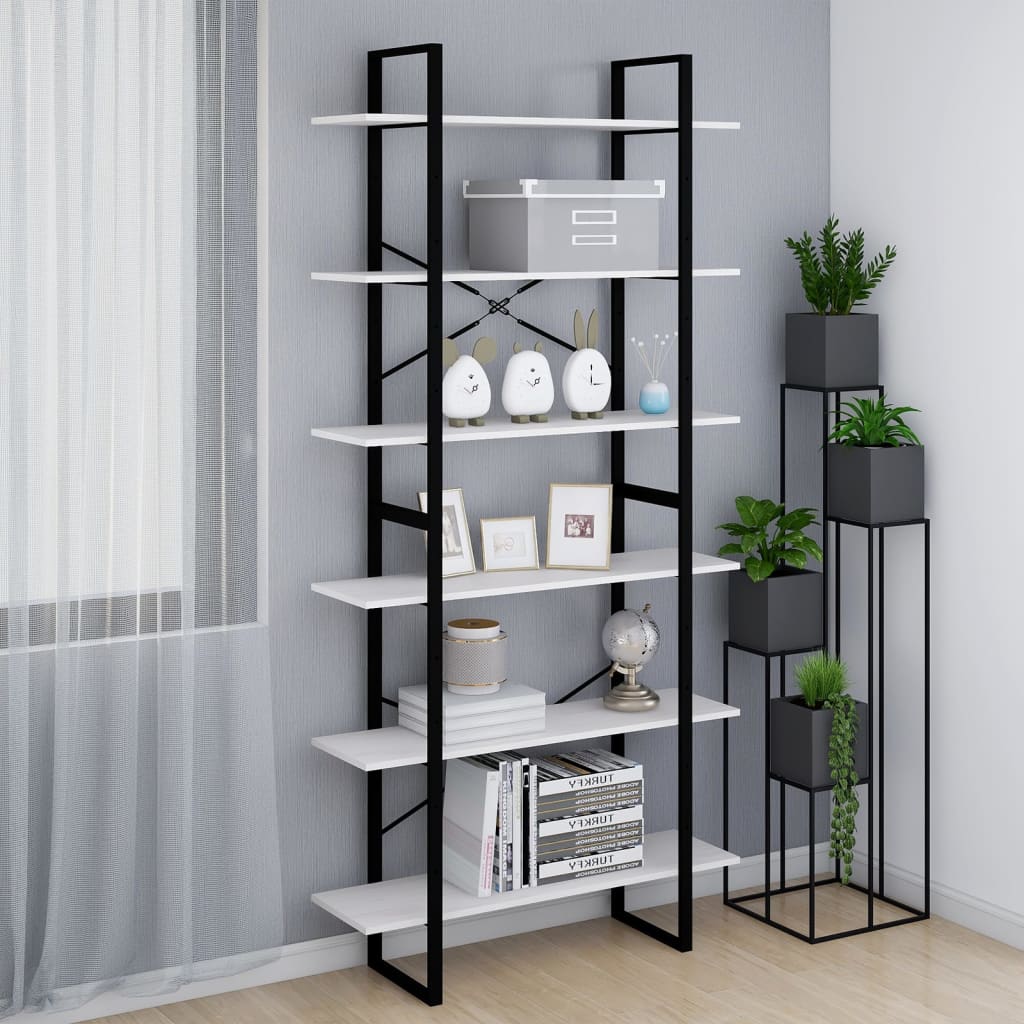 High Cabinet White 100x30x210 cm Solid Pine Wood - Newstart Furniture