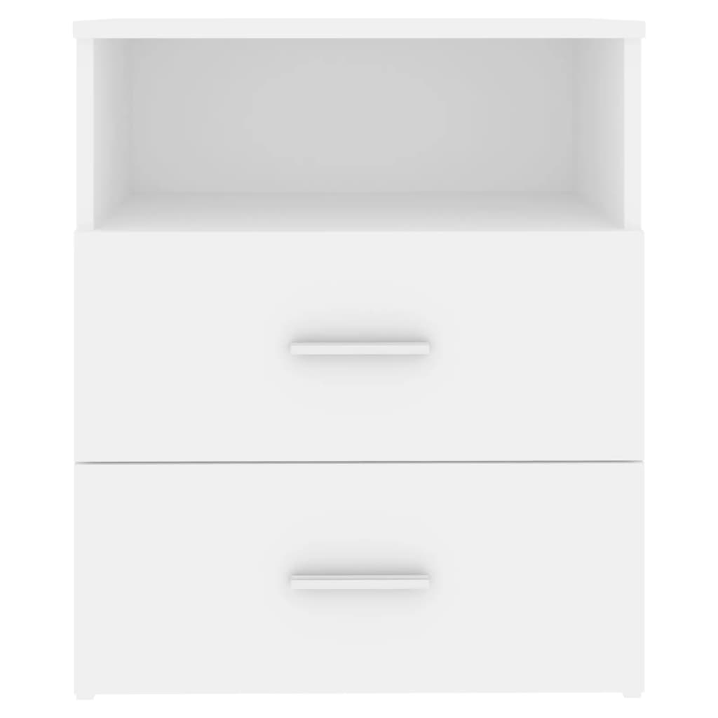 Bed Cabinet White 50x32x60 cm - Newstart Furniture